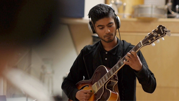 Foto: Prashant Samlal, winnaar van de Conservatorium Talent Award 2018